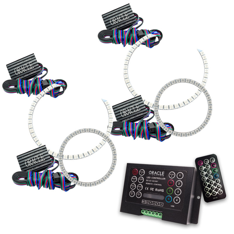 Oracle BMW 3 Series 06-11 Halo Kit - Projector - ColorSHIFT w/ 2.0 Controller - GTR Auto