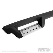Load image into Gallery viewer, Westin/HDX 99-16 Ford F-250/350 Crew Cab (6.75ft Bed) Stainless Drop Nerf Step Bars - Textured Black