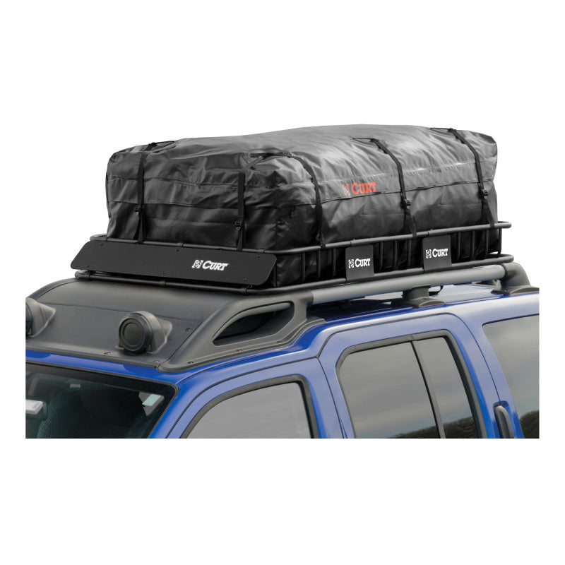 Curt 59in x 34in x 21in Extended Roof Rack Cargo Bag