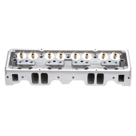 Edelbrock Cylinder Head SBC NHRA Legal 64cc Angled Plug Bare Single