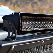 Load image into Gallery viewer, Go Rhino Xplor Blackout Combo Series Dbl Row LED Light Bar w/Amber (Side/Track Mount) 40in. - Blk