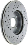 StopTech Select Sport Drilled & Slotted Rotor - Rear Right