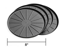 Load image into Gallery viewer, WeatherTech Round Coaster Set - Black - Set of 8