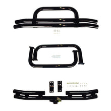 Load image into Gallery viewer, Rugged Ridge 3-In Tubular Bumper&amp;Side Step Kit Black 76-86 Jeep CJ7&amp;CJ