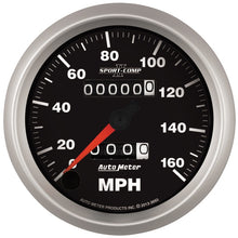 Load image into Gallery viewer, Autometer Sport-Comp II 3-3/8in 160MPH Mechanical Speedometer