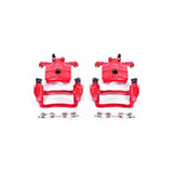 Power Stop 05-06 Saab 9-2X Rear Red Calipers w/Brackets - Pair