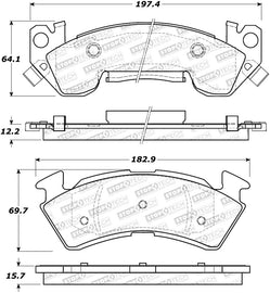 StopTech Street Brake Pads - Rear