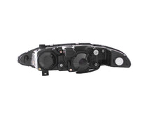 Load image into Gallery viewer, ANZO 1997-1999 Mitsubishi Eclipse Projector Headlights w/ Halo Black G2