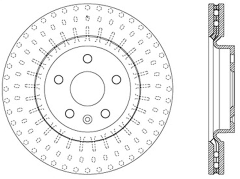 StopTech Slotted Sport Brake Rotor