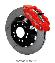 Load image into Gallery viewer, Wilwood Narrow Superlite 6R Front Hat Kit 14.00 Red 63-87 C10 w/ Wilwood Pro Spindles