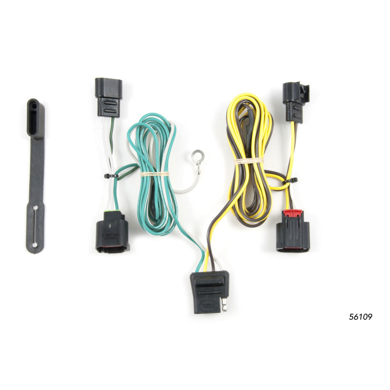 Curt 12-19 Dodge Journey Custom Wiring Harness (4-Way Flat Output)