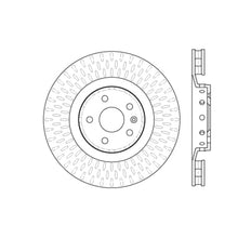 Load image into Gallery viewer, Stoptech 09-15 Cadillac CTS Front Premium Cryostop Brake Rotor