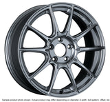 SSR GTX01 17x7 5x100 50mm Offset Dark Silver Wheel