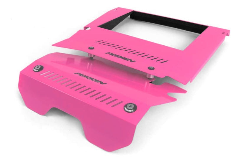 PERRIN 15-21 Subaru WRX Engine Cover Kit (Intercooler & Pulley Covers Incl.) - Hyper Pink - GTR Auto