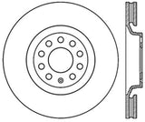 StopTech 01-09 Audi A4 Sport Slotted & Drilled Front Left Cyro Rotor