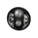 Xtune Round SeaLED Beam 7 Inch LED Headlights ( High/Low Beam ) Black PRO-JH-7RLED-HL-BK