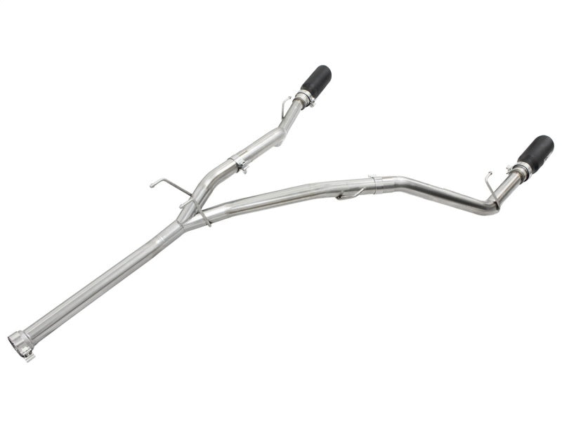 aFe MACHForce XP DPF-Back Exhaust 2.5in SS with Black Tips 2014 Dodge Ram 1500 V6 3.0L EcoDiesel