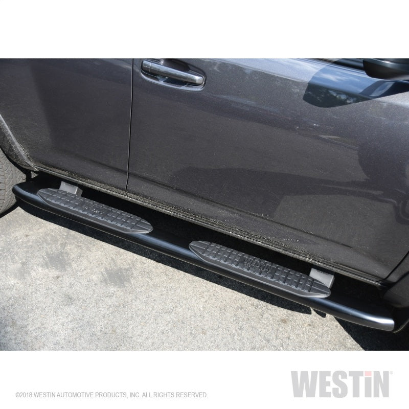 Westin 2014-2017 Toyota 4Runner SR5 PRO TRAXX 5 Oval Nerf Step Bars - Black