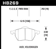 Load image into Gallery viewer, Hawk Performance Ceramic Street Brake Pads