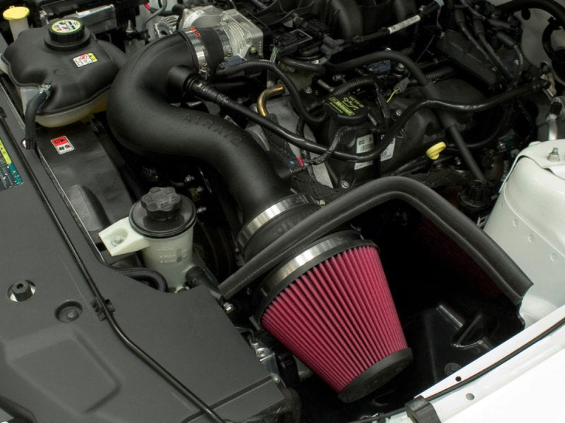 Airaid 2010 Ford Mustang 4.0L MXP Intake System w/ Tube (Dry / Red Media)