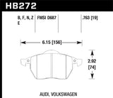 Hawk HP+ Street Brake Pads