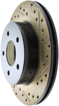 Load image into Gallery viewer, StopTech Sport Drilled &amp; Slotted Rotor- Rear Left