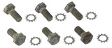 Moroso Chevrolet V8/90 Degree V6 Flywheel Bolts - Steel - 6 Pack