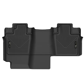Husky Liners 2004-2008 Ford F-150 SuperCrew Cab Pickup X-act Contour Rear Floor Liner (Black) - GTR Auto