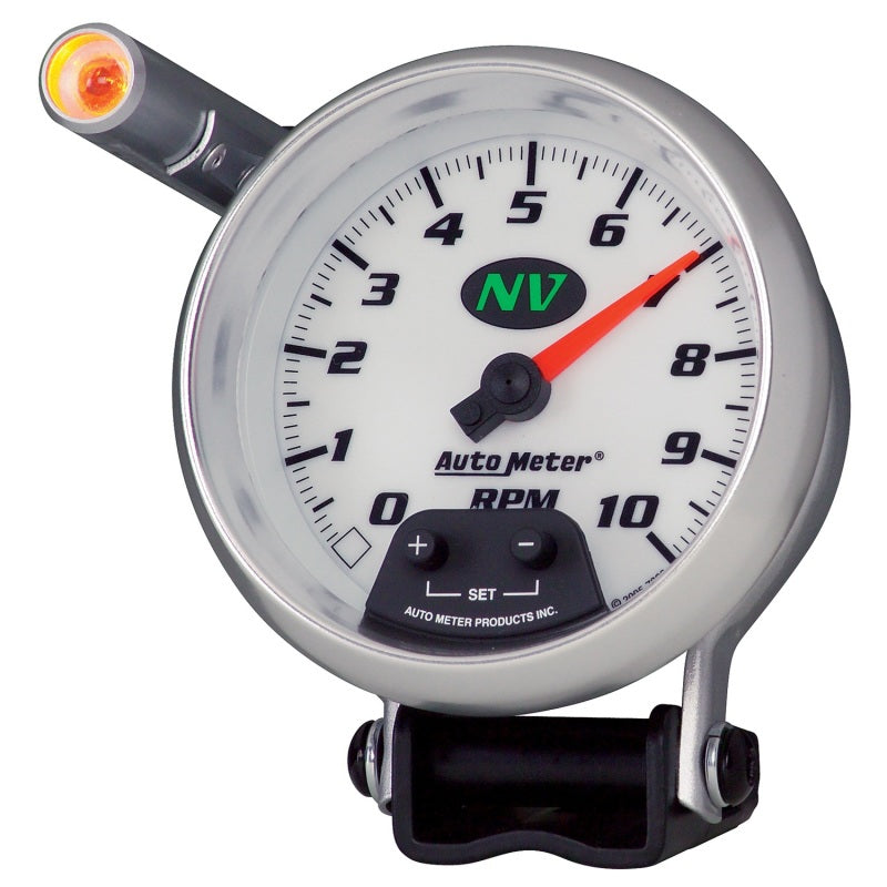 Autometer Quick Lite 3 3/4in 10k RPM Pedestal Tachometer w/ ext.