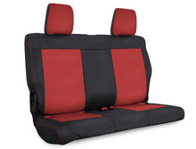 Load image into Gallery viewer, PRP 07-10 Jeep Wrangler JK Rear Seat Covers/2 door - Black/Red