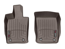 Load image into Gallery viewer, WeatherTech 2017+ Porsche Panamera Front FloorLiner - Cocoa