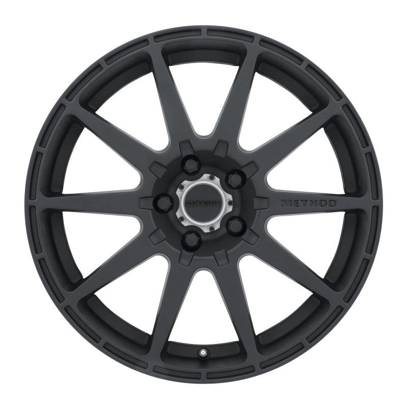 Method MR501 RALLY 17x8 +42mm Offset 5x100 67.1mm CB Matte Black Wheel