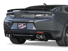 Load image into Gallery viewer, aFe MACHForce XP 3in 304 SS Axle-Back Dual Exhaust (NPP) w/ Polished Tips 16-17 Camaro SS V8-6.2L