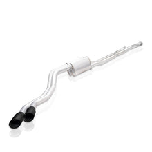 Load image into Gallery viewer, Stainless Works 2014+ Toyota Tundra 5.7L Redline Series Cat-Back Exhaust w/Black Tips