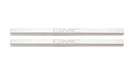 Putco 2020 GMC Sierra LD/HD Fits Double Cab and Regular Cab (2pc) w/ GMC Etching SS Door Sills