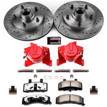 Load image into Gallery viewer, Power Stop 87-93 Ford F-150 Front Z36 Truck &amp; Tow Kit w/Cals