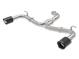 aFe MACH Force-Xp 3in to 2-1/2in Stainless Steel Axle-Back Exhaust Carbon - 15-17 Volkswagen GTI