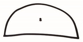 Omix Liftgate Inner Glass Seal 76-86 Jeep CJ7 - GTR Auto