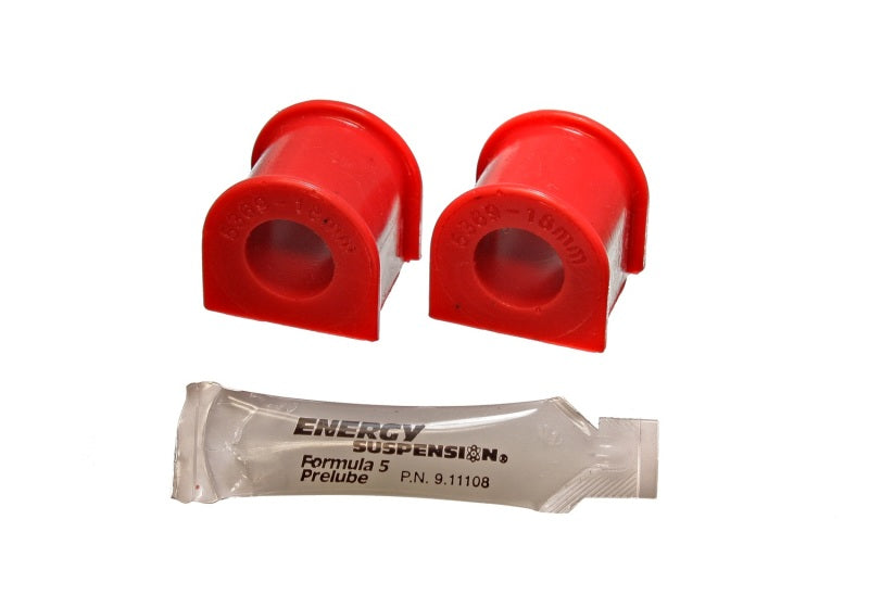 Energy Suspension 88-91 Honda Civic/CRX Red 19mm Front Sway Bar Bushings - GTR Auto