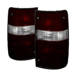xTune Toyota Pickup 89-95 OEM Style Tail Lights Red Smoked ALT-JH-TP89-OE-RSM