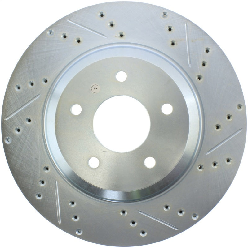 StopTech Select Sport Drilled & Slotted Rotor - Front Right