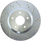 StopTech Select Sport Drilled & Slotted Rotor - Front Right