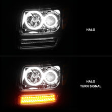 Load image into Gallery viewer, ANZO 2007-2012 Dodge Nitro Projector Headlights w/ Halo Chrome (CCFL) G2