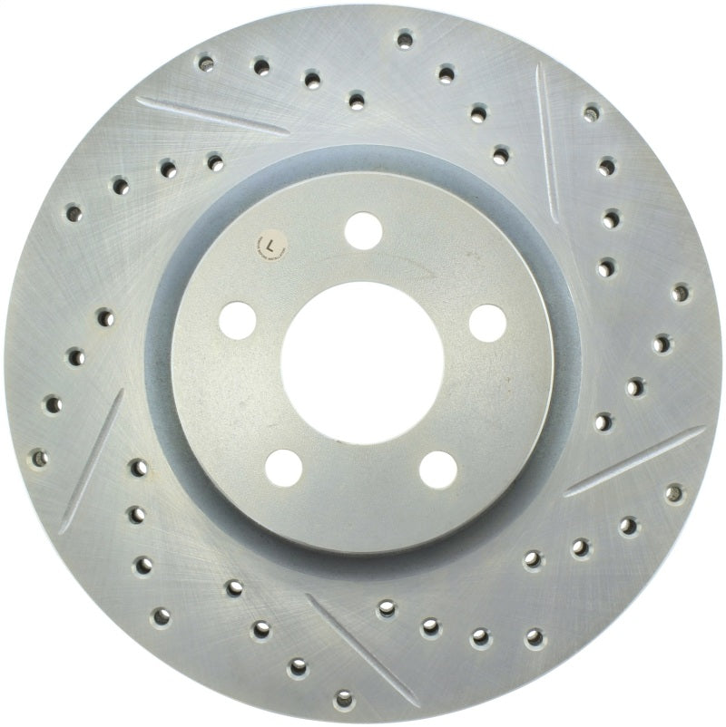 StopTech Select Sport Drilled & Slotted Rotor - Front Right