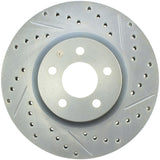 StopTech Select Sport Drilled & Slotted Rotor - Front Right