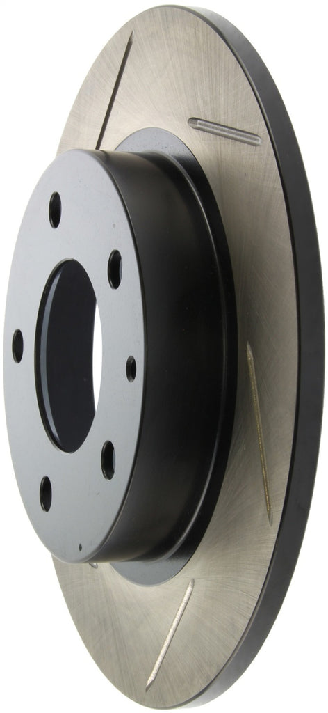 StopTech Power Slot 93-97 Ford Probe / 93-97 Mazda MX-6/626 / 01-03 Mazda Protege Slotted Rear Righ