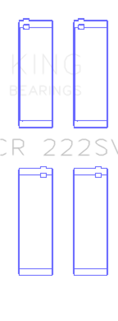 King BMW N55B30A (Size STD) Rod Bearings (2 Pair)