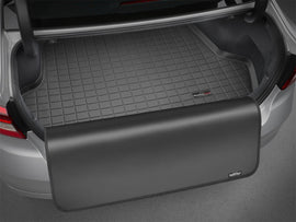WeatherTech 06-12 BMW 3-Series Wagon Only Cargo Liner w/ Bumper Protector - Black - GTR Auto