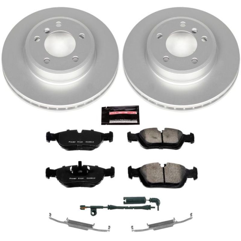 Power Stop 2000 BMW 323i Front Z23 Evolution Sport Coated Brake Kit