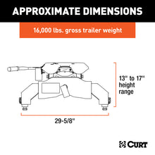 Load image into Gallery viewer, Curt A16 5th Wheel Hitch w/GM Puck System Legs